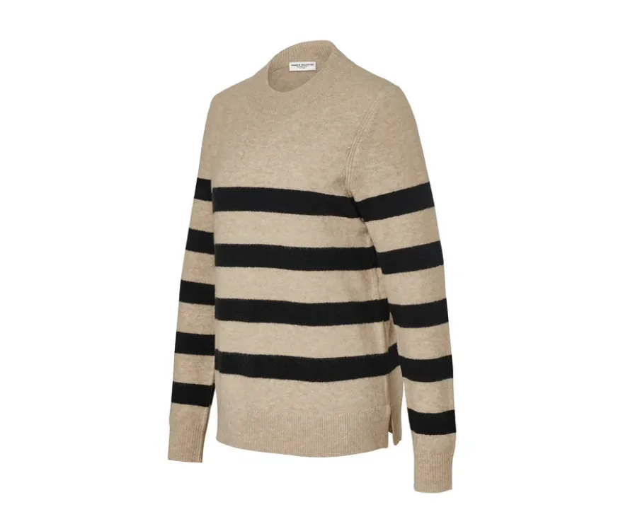 Gestreifter Strickpullover