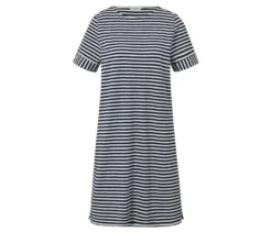Gestreiftes Jerseykleid