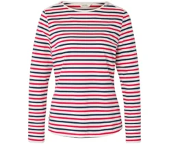 Gestreiftes Langarmshirt