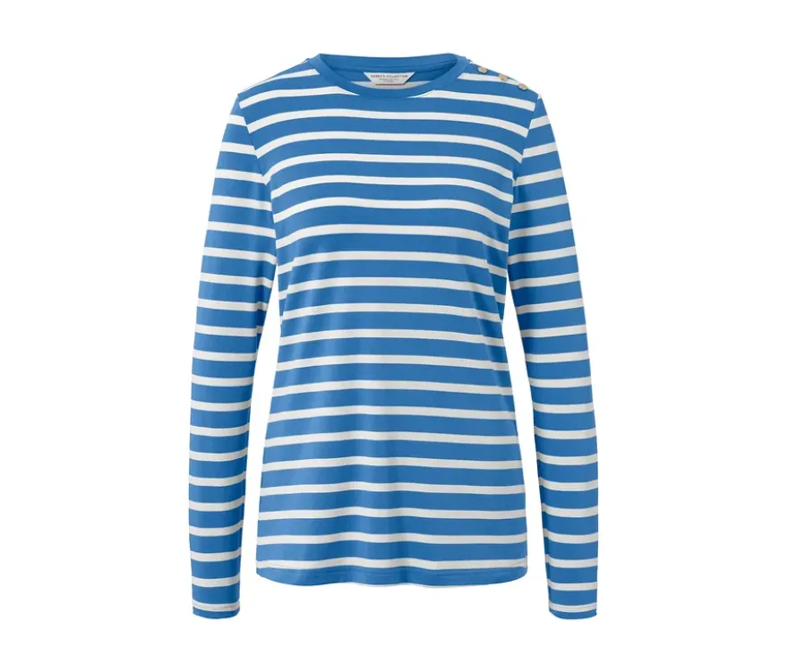 Gestreiftes Langarmshirt