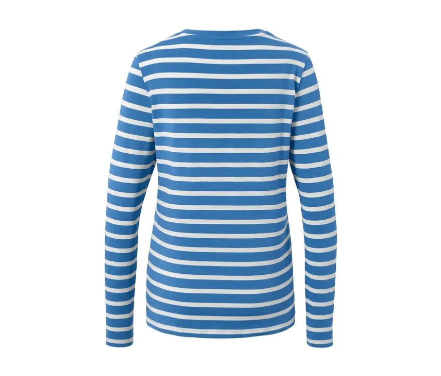 Gestreiftes Langarmshirt