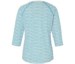 Gestreiftes Shirt mit 3/4-Arm