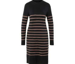 Gestreiftes Strickkleid