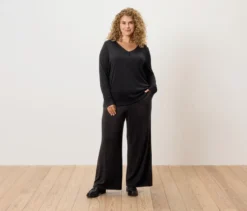 Glitzernde Palazzohose