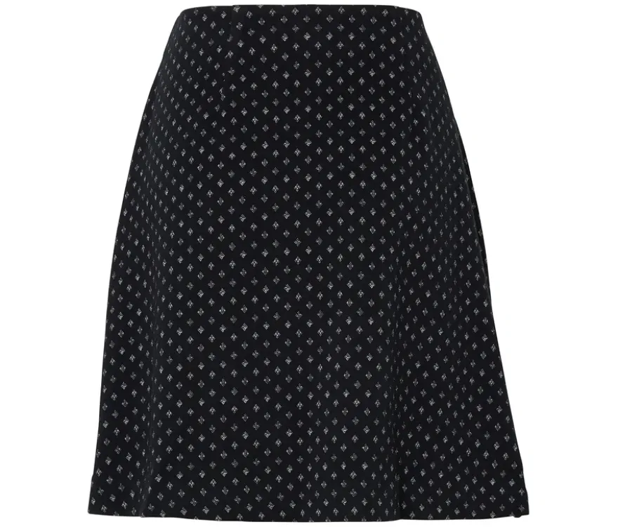 Glitzernder Jacquard-Rock