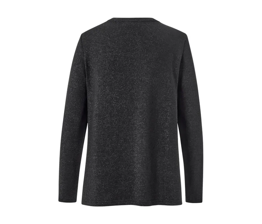Glitzerndes Blusenshirt