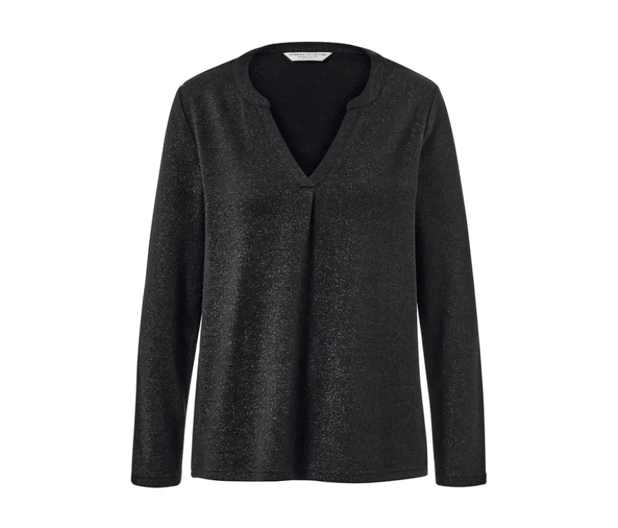 Glitzerndes Blusenshirt