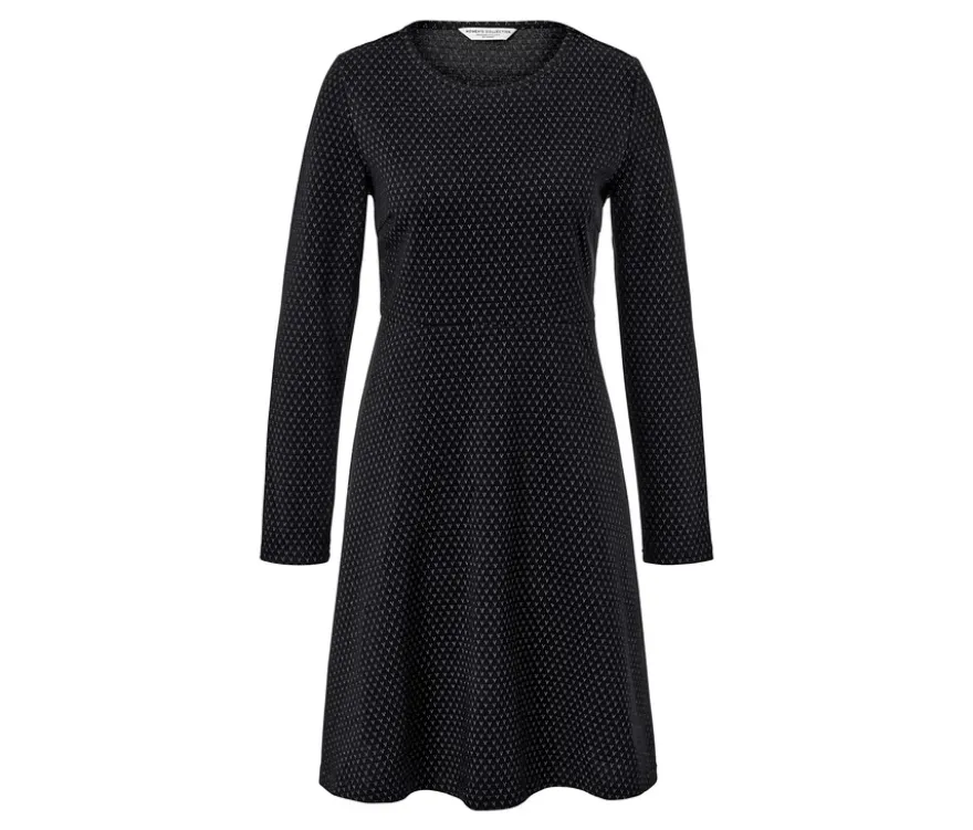 Glitzerndes Jacquard-Kleid