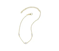 585 Gold Armband, 21 Brillanten