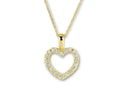 585 Gold Kette, Diamanten
