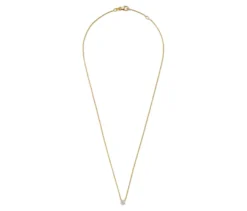 585 Gold-Kette mit Brillantanhänger