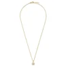 585 Gold-Kette mit 22 Brillanten, Stern