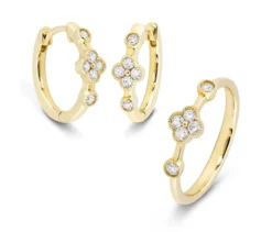 585 Gold Ring, Diamanten