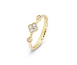 585 Gold Ring, Diamanten