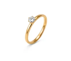 585 Gold-Ring mit Brillant