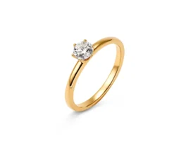 585 Gold-Ring mit Brillant