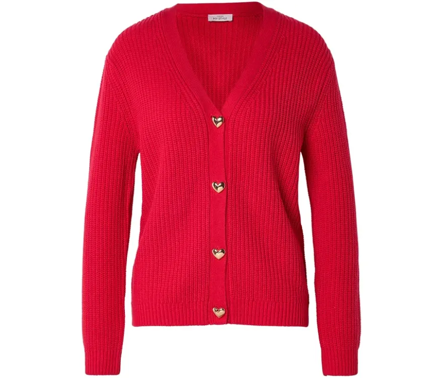 Grobstrick-Cardigan