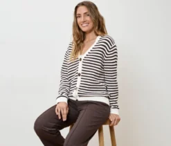 Grobstrick-Cardigan