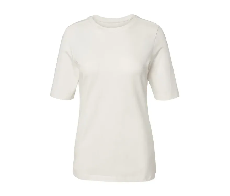 Halbarmshirt, creme