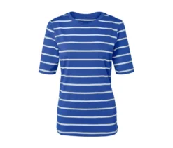 Halbarmshirt, gestreift