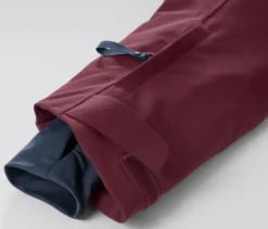 Halfzip-Skijacke, bordeaux