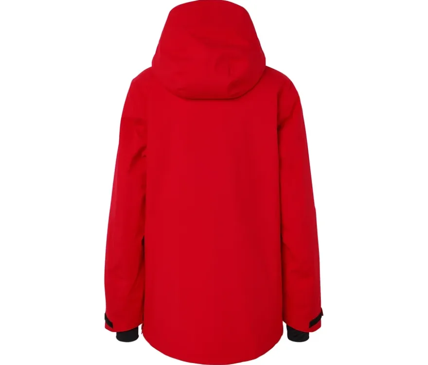 Halfzip-Skijacke, rot