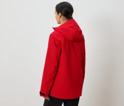 Halfzip-Skijacke, rot