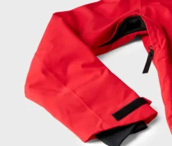 Halfzip-Skijacke, rot