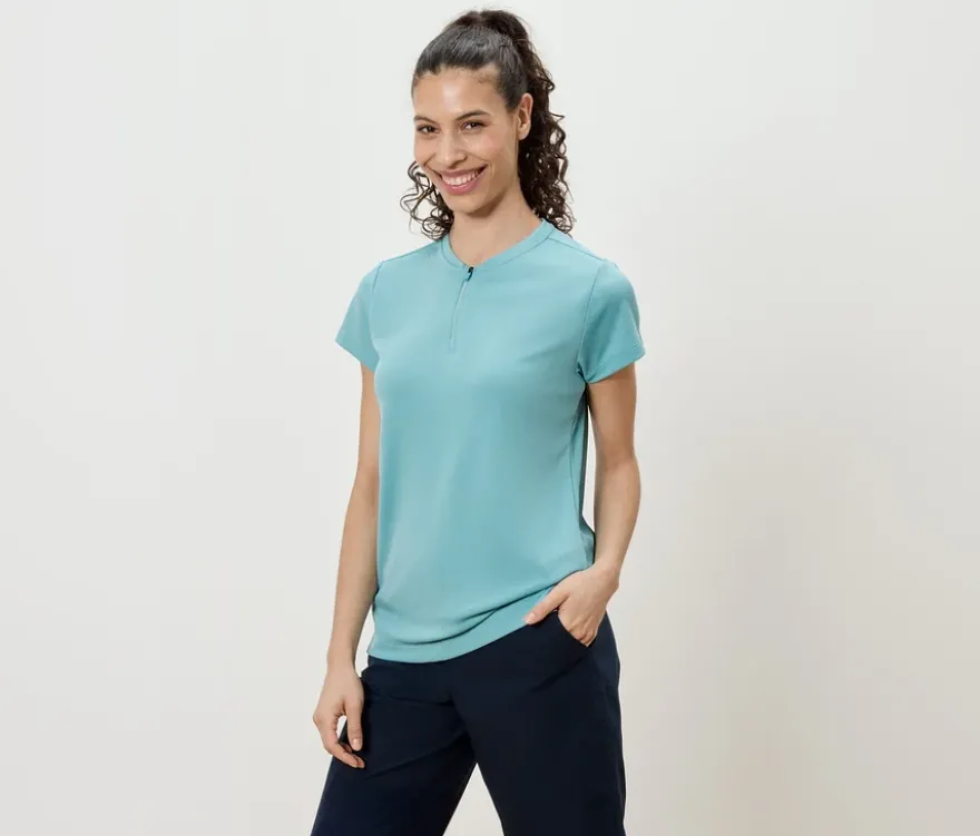 Half-Zip-Sportshirt