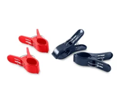 4 Handtuchclips