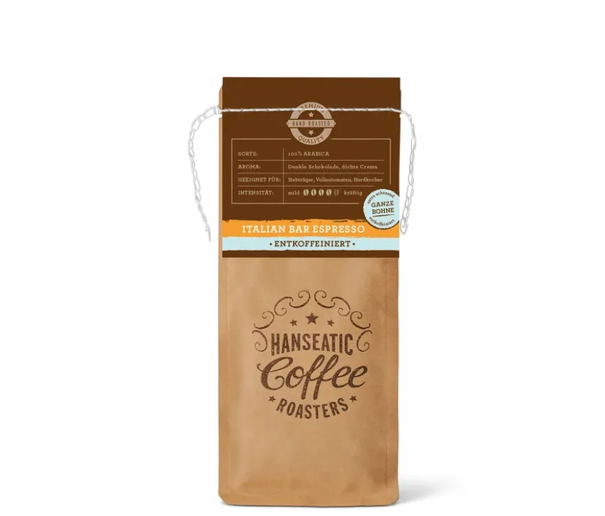 Hanseatic - Italian Bar Espresso, entkoffeiniert