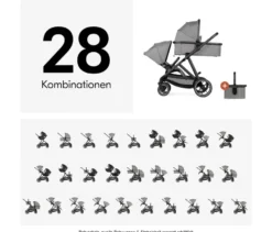Hauck Kombi-Kinderwagen »Grow N Care Set«