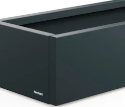 Herstera Pflanzkasten, ca. 100 x 40 cm, anthrazit