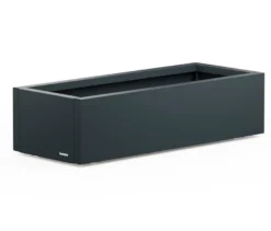 Herstera Pflanzkasten, ca. 100 x 40 cm, anthrazit