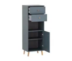 Highboard »Bjarne«, klein, fjordblau