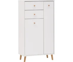 Highboard »Bjarne«, matt weiß