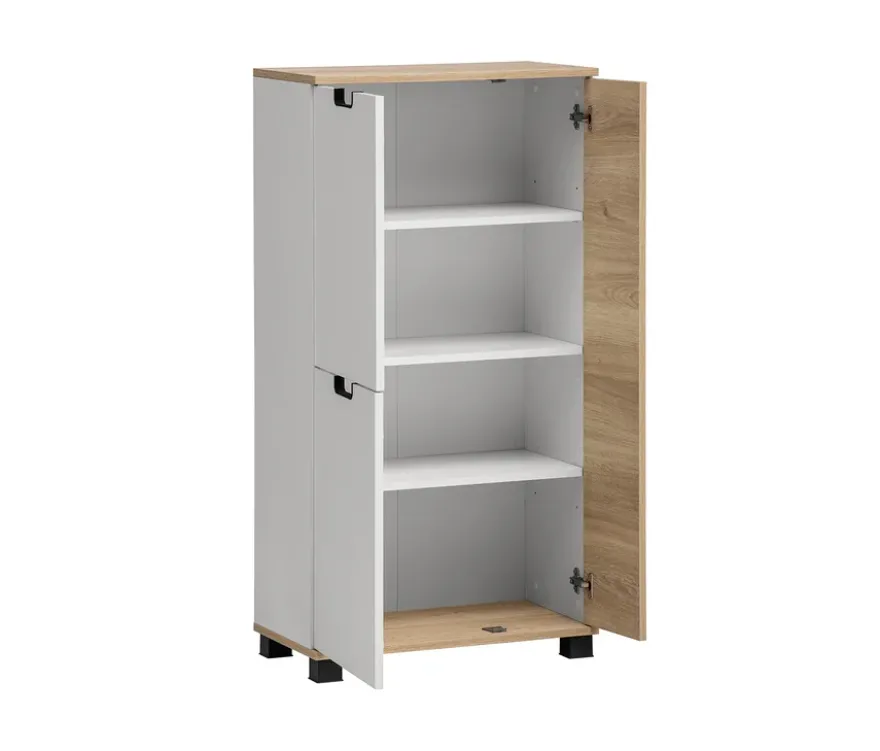 Highboard »Emmik« weiß/weißeiche
