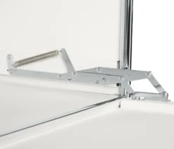 Highboard Metall »CN3« mit 4 Klappenfächern, weiß
