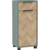 Highboard »Piazza«, pistazie/Fischgräten-Dekor