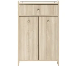 Highboard »Sonderby«, 2 Türen, Nordic Light Oak