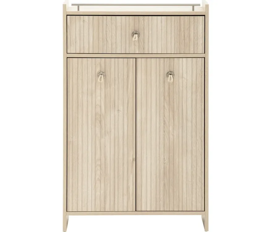Highboard »Sonderby«, 2 Türen, Nordic Light Oak