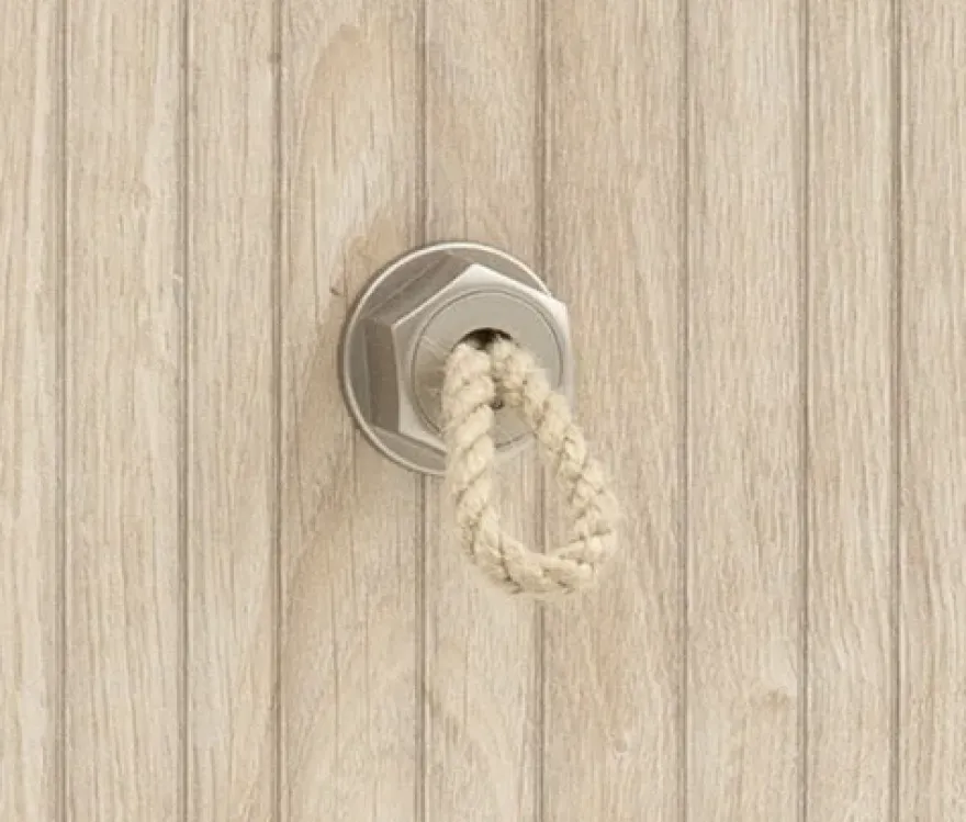 Highboard »Sonderby«, 1 Tür, Nordic Light Oak