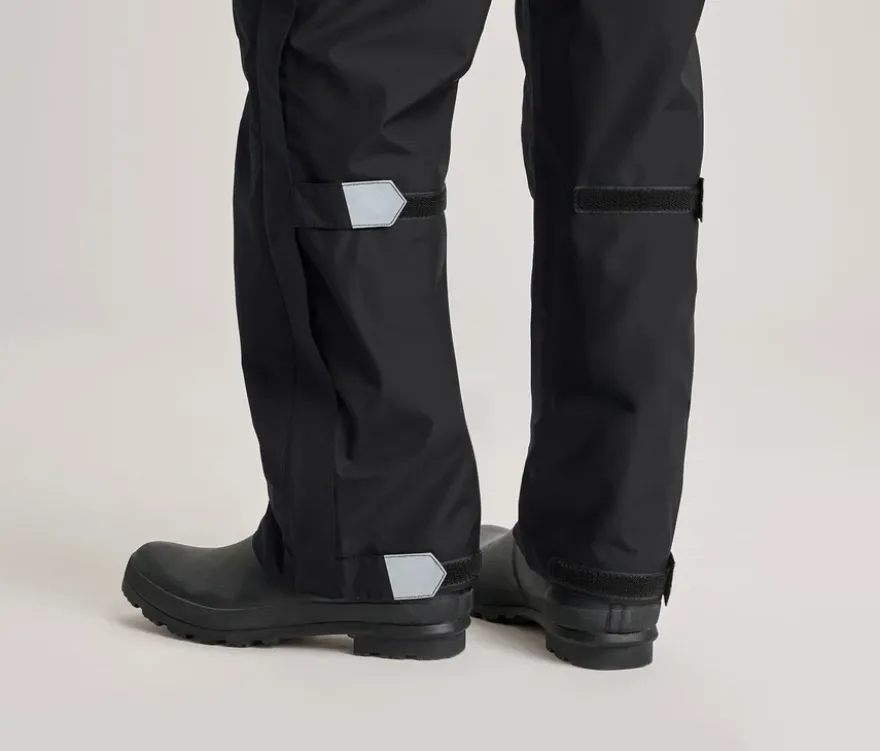 High-Tech-Regenhose, schwarz