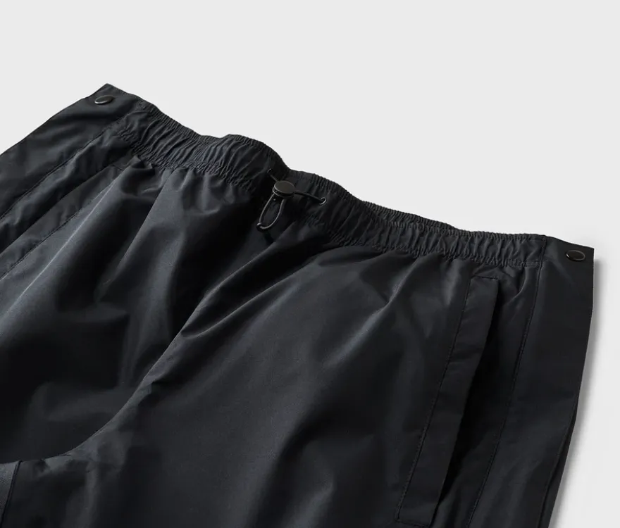 High-Tech-Regenhose, schwarz