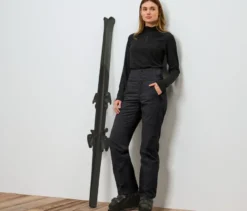 High-Waist-Skihose, blau