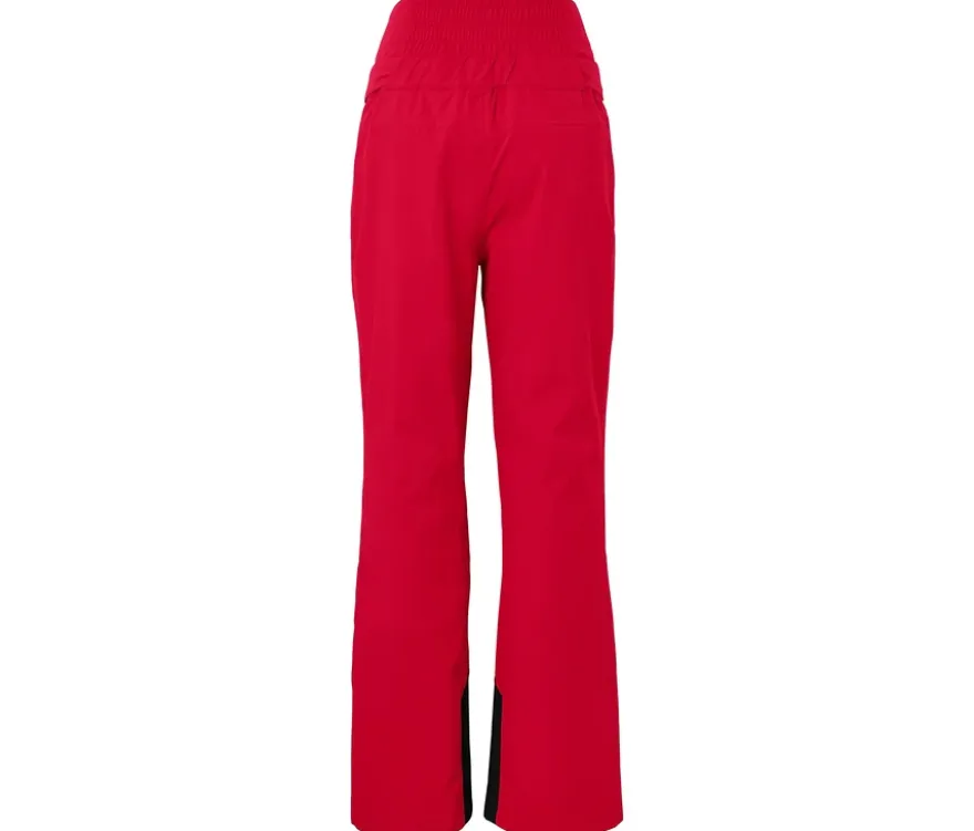 High-Waist-Skihose, rot