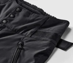 High-Waist-Skihose, schwarz