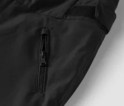 High-Waist-Skihose, schwarz