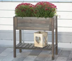 Hochbeet ca. 79 x 79 x 39 cm