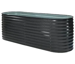Hochbeet, oval, Breite ca. 240 cm